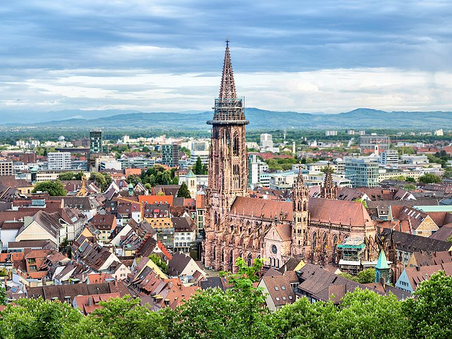 Stdte und Orte im Umkreis von Freiburg im Breisgau