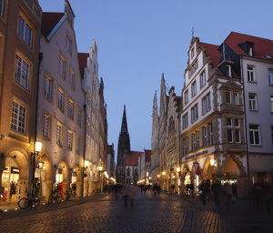 Städte und Orte im Umkreis von Münster