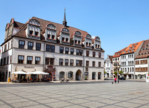 Umzug nach Naumburg - Rathaus von Naumburg.
